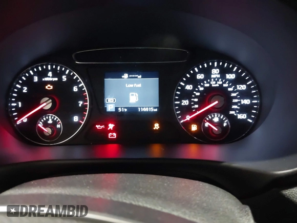 2019 Kia Sorento LX with VIN 5XYPGDA3XKG560440, listed as a IAAI auction lot 41502771 with 114,415 mi miles. Bid and sale history available at carsss.com. Image 7.