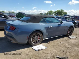 2024 Ford Mustang GT Premium with VIN 1FAGP8FF6R5100632, listed as a Copart auction lot 56425544 with Not provided miles and Clean title. Bid and sale history available at DreamBid. Image 3.
