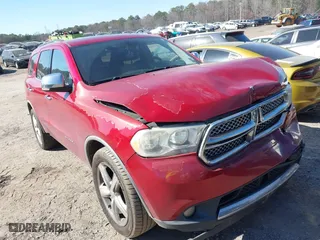 2011 Dodge Durango Citadel with VIN 1D4SE5GT1BC695584, listed as a IAAI auction lot 41681303 with 234,918 mi miles. Bid and sale history available at carsss.com. Image 1.