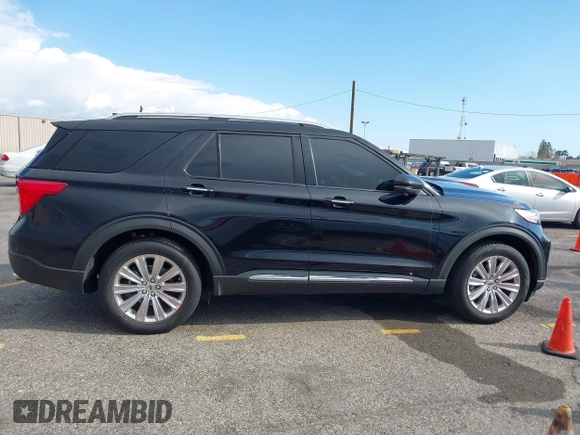 2023 Ford Explorer Limited with VIN 1FMSK7FH5PGA76352, listed as a IAAI auction lot 41752623 with 17,237 mi miles. Bid and sale history available at carsss.com. Image 13.