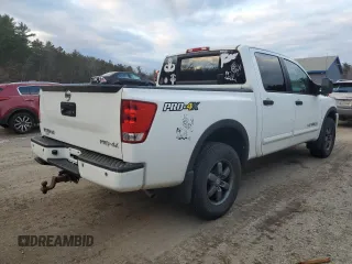2013 Nissan Titan SV with VIN 1N6AA0EC4DN312512, listed as a Copart auction lot 83015714 with 183,015 mi miles and Salvage title. Bid and sale history available at DreamBid. Image 3.