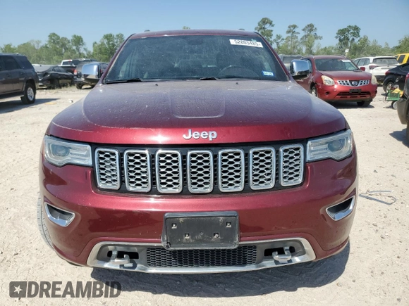 2018 Jeep Grand Cherokee High Altitude with VIN 1C4RJECG8JC172495, listed as a Copart auction lot 52805485 with 56,769 mi miles and Clean title. Bid and sale history available at DreamBid. Image 5.
