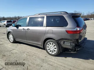 2016 Toyota Sienna Ltd with VIN 5TDDK3DC7GS130835, listed as a Copart auction lot 47669865 with 122,685 mi miles and Salvage Title. Bid and sale history available at carsss.com. Image 2.