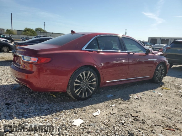 2018 Lincoln Continental Select with VIN 1LN6L9SK6J5610456, listed as a Copart auction lot 80371224 with 85,323 mi miles and Salvage Title. Bid and sale history available at carsss.com. Image 3.
