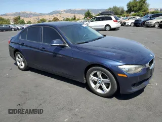 2013 BMW 3 Series 328i with VIN WBA3A5C52DF353760, listed as a Copart auction lot 62737045 with 129,354 mi miles and Salvage title. Bid and sale history available at DreamBid. Image 4.