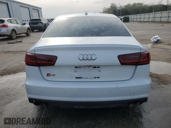 2018 Audi S6 Premium Plus with VIN WAUFFAFCXJN006695, listed as a Copart auction lot 50728445 with 69,604 mi miles and Salvage Title. Bid and sale history available at carsss.com. Image 6.