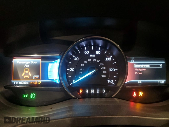 2018 Ford Explorer XLT with VIN 1FM5K7D86JGC54664, listed as a Copart auction lot 50135835 with 111,460 mi miles and Salvage Title. Bid and sale history available at DreamBid. Image 9.