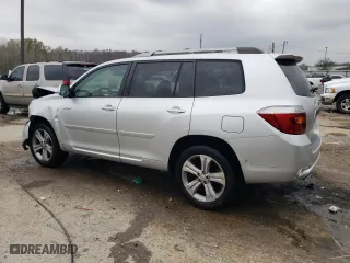 2010 Toyota Highlander Sport with VIN 5TDEK3EHXAS004085, listed as a Copart auction lot 80378414 with 240,530 mi miles and Non Repairable. Bid and sale history available at carsss.com. Image 2.