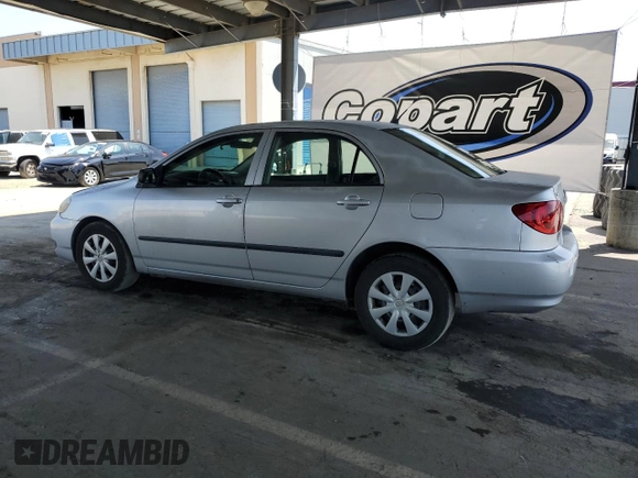 2007 Toyota Corolla CE with VIN JTDBR32E570108276, listed as a Copart auction lot 55184995 with 299,999 mi miles and Clean Title. Bid and sale history available at carsss.com. Image 2.