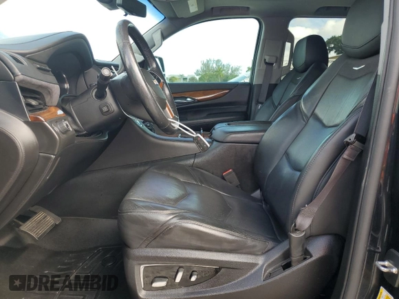 2017 Cadillac Escalade Premium Luxury with VIN 1GYS3CKJ4HR174758, listed as a Copart auction lot 80889314 with 75,289 mi miles and Non repairable. Bid and sale history available at DreamBid. Image 7.