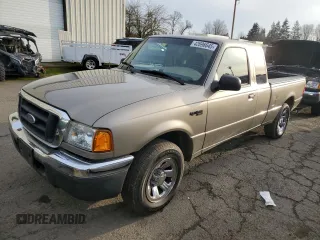 2004 Ford Ranger XLT with VIN 1FTYR44E24TA20163, listed as a Copart auction lot 42696645 with 121,066 mi miles and Salvage Title. Bid and sale history available at carsss.com. Image 1.