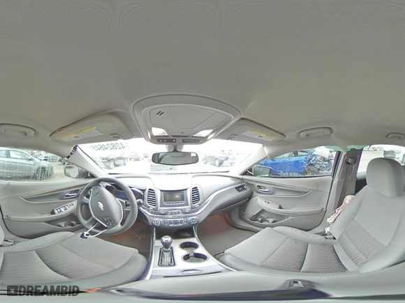 2017 Chevrolet Impala LS with VIN 1G11X5S33HU111286, listed as a Copart auction lot 42824645 with 171,388 mi miles and Salvage Title. Bid and sale history available at carsss.com. Image 12.