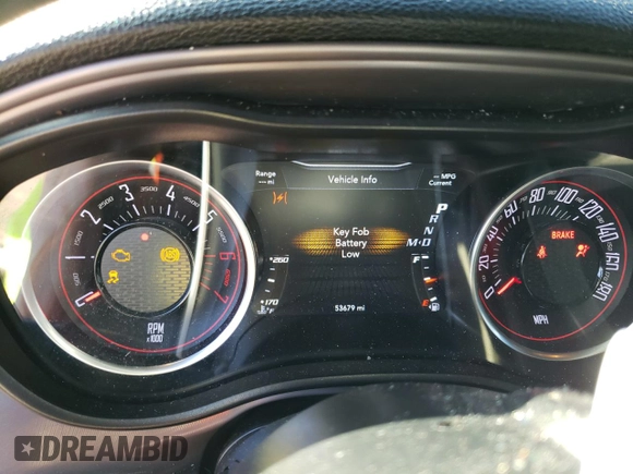 2023 Dodge Challenger R/T Scat Pack Widebody z VIN 2C3CDZFJXPH528189, wystawiony jako Copart lot #87296994 z przebiegiem 53 679 mil mil oraz Szkoda całkowita • Salvage title. Historia ofert i sprzedaży dostępna na DreamBid. Obrazek 9.