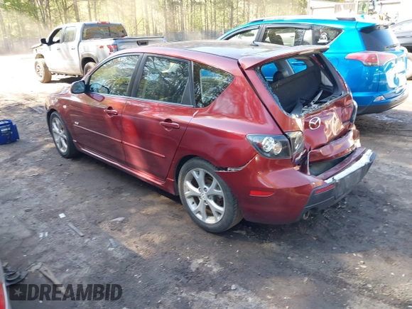 2008 Mazda Mazda3 s Sport with VIN JM1BK343781176056, listed as a IAAI auction lot 41998883 with 246,470 mi miles. Bid and sale history available at carsss.com. Image 3.