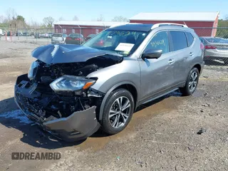 2019 Nissan Rogue SV with VIN JN8AT2MV2KW396353, listed as a IAAI auction lot 41936629 with 110,663 mi miles. Bid and sale history available at carsss.com. Image 2.