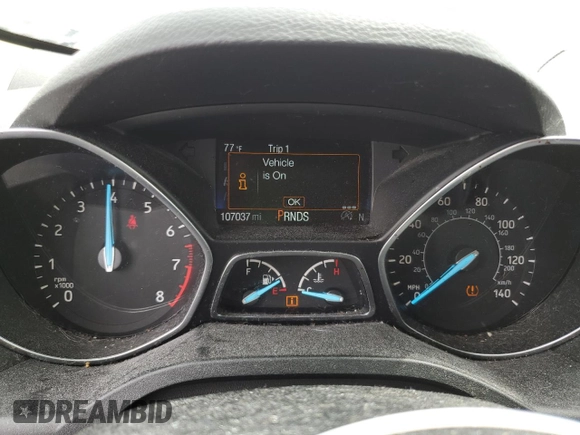 2018 Ford Escape Titanium with VIN 1FMCU9J97JUB34691, listed as a Copart auction lot 56404625 with 107,037 mi miles and Salvage title. Bid and sale history available at DreamBid. Image 9.