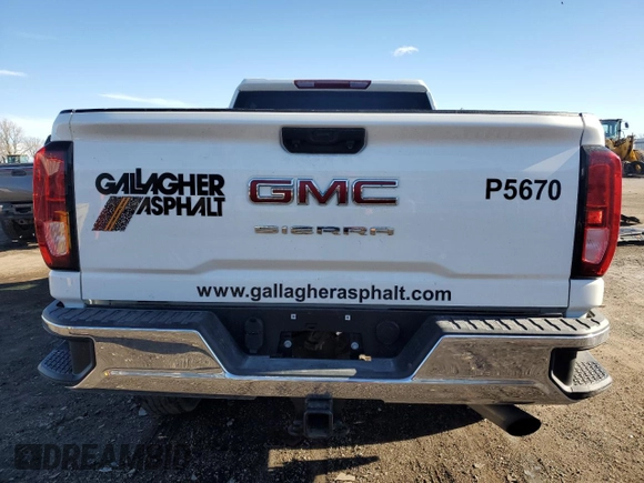 2021 GMC Sierra 1500 with VIN 1GT48LE74MF281966, listed as a Copart auction lot 81258764 with 55,912 mi miles and Salvage Title. Bid and sale history available at DreamBid. Image 6.