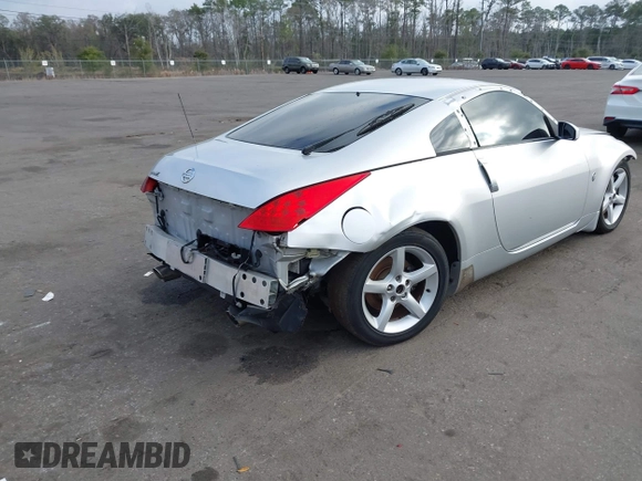 2008 Nissan 350Z Enthusiast with VIN JN1BZ34D68M706328, listed as a IAAI auction lot 41567634 with 128,222 mi miles and . Bid and sale history available at DreamBid. Image 4.