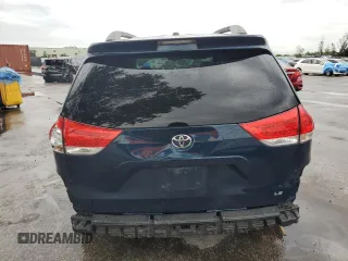 2012 Toyota Sienna LE AAS with VIN 5TDKK3DC1CS190739, listed as a Copart auction lot 51583465 with 289,331 mi miles and Salvage Title. Bid and sale history available at DreamBid. Image 6.