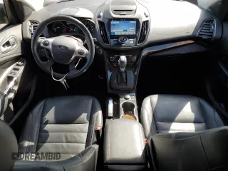 2016 Ford Escape Titanium with VIN 1FMCU0JX1GUA65239, listed as a Copart auction lot 49306785 with 124,658 mi miles and Salvage Title. Bid and sale history available at carsss.com. Image 8.