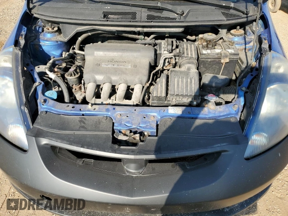 2007 Honda Fit Sport with VIN JHMGD38657S049365, listed as a Copart auction lot 71821854 with 193,150 mi miles and Salvage Title. Bid and sale history available at carsss.com. Image 11.