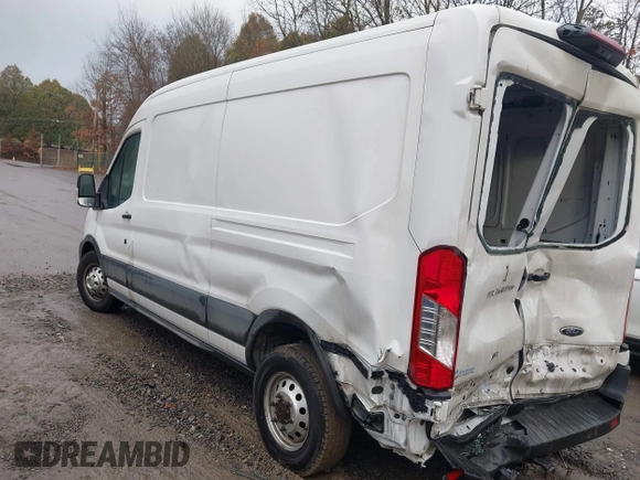2021 Ford Transit Cargo with VIN 1FTBR2C82MKA29523, listed as a IAAI auction lot 41069336 with 195,397 mi miles and . Bid and sale history available at DreamBid. Image 3.