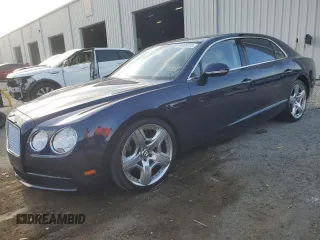 2014 Bentley Flying Spur with VIN SCBEC9ZA9EC096538, listed as a Copart auction lot 54035415 with 46,346 mi miles and Salvage Title. Bid and sale history available at DreamBid. Image 1.