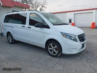 2016 Mercedes-Benz Metris Passenger Van with VIN WD4PG2EE1G3130779, listed as a IAAI auction lot 41446578 with 146,722 mi miles. Bid and sale history available at carsss.com. Image 1.