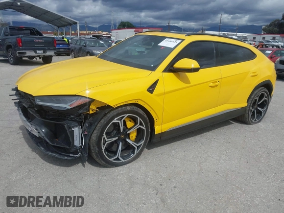 2019 Lamborghini Urus z VIN ZPBUA1ZL7KLA01416, wystawiony jako IAAI lot #41680325 z przebiegiem 72 817 mil mil oraz . Historia ofert i sprzedaży dostępna na DreamBid. Obrazek 21.