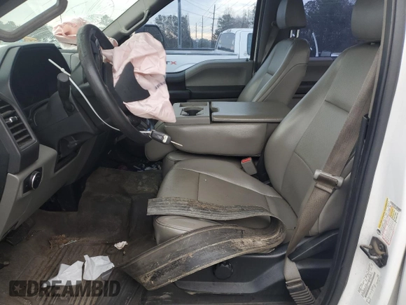 2017 Ford F-250 XL with VIN 1FT7W2A68HEC80552, listed as a Copart auction lot 45346095 with 142,720 mi miles and Salvage title. Bid and sale history available at DreamBid. Image 7.