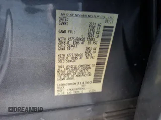 2013 Nissan Titan SL with VIN 1N6BA0EDXDN314360, listed as a Copart auction lot 88669725 with 283,385 mi miles and Salvage Title. Bid and sale history available at carsss.com. Image 14.