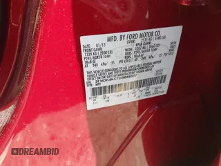 2013 Ford Edge Limited with VIN 2FMDK4KC7DBB66557, listed as a IAAI auction lot 41860046 with 136,414 mi miles. Bid and sale history available at carsss.com. Image 9.
