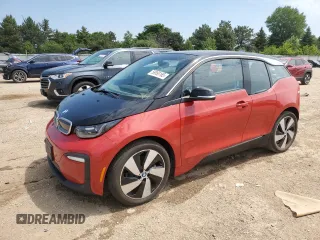 2018 BMW i3 with VIN WBY7Z2C51JVE65075, listed as a Copart auction lot 59888165 with 64,139 mi miles and Salvage title. Bid and sale history available at DreamBid. Image 1.