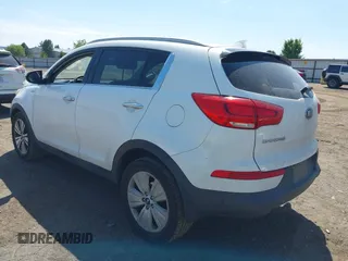 2014 Kia Sportage EX with VIN KNDPCCACXE7618991, listed as a IAAI auction lot 42413938 with 204,494 mi miles and . Bid and sale history available at DreamBid. Image 3.