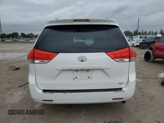 2014 Toyota Sienna LE AAS with VIN 5TDKK3DC8ES499840, listed as a Copart auction lot 46576365 with 3,731 mi miles and Non repairable. Bid and sale history available at DreamBid. Image 6.