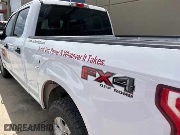 2018 Ford F-150 XL with VIN 1FTFW1E55JKE25772, listed as a IAAI auction lot 42882671 with 132,909 mi miles and . Bid and sale history available at DreamBid. Image 21.