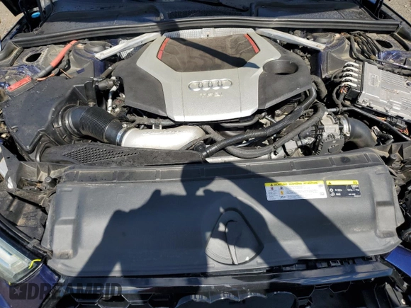 2018 Audi S4 Premium Plus with VIN WAUB4AF48JA001810, listed as a Copart auction lot 60475564 with 100,498 mi miles and Salvage Title. Bid and sale history available at carsss.com. Image 11.
