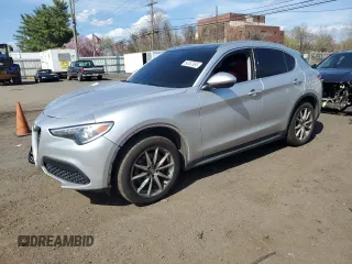 2018 Alfa Romeo Stelvio Ti with VIN ZASFAKBN8J7B78895, listed as a Copart auction lot 54247365 with 125,837 mi miles and Salvage Title. Bid and sale history available at carsss.com. Image 1.