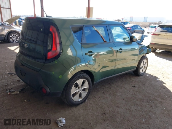 2014 Kia Soul with VIN KNDJN2A21E7002386, listed as a IAAI auction lot 41725962 with 109,583 mi miles. Bid and sale history available at carsss.com. Image 4.