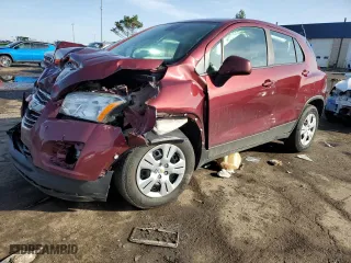 2016 Chevrolet Trax LS with VIN 3GNCJKSB1GL275191, listed as a Copart auction lot 51072445 with 113,102 mi miles and Clean Title. Bid and sale history available at carsss.com. Image 1.