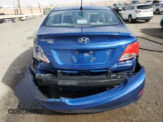 2015 Hyundai Accent GLS with VIN KMHCT4AE6FU922811, listed as a Copart auction lot 48129575 with 116,656 mi miles and Salvage Title. Bid and sale history available at carsss.com. Image 6.