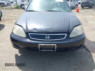 1999 Honda Civic LX with VIN JHMEJ6674XS003829, listed as a IAAI auction lot 42121298 with 238,936 mi miles. Bid and sale history available at carsss.com. Image 6.