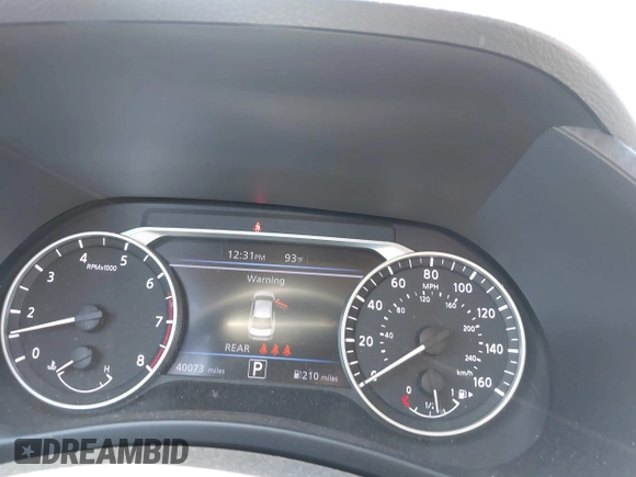 2024 Nissan Sentra SV с VIN 3N1AB8CV4RY340682, выставлен на аукционе IAAI как лот 42688774 с пробегом 40 073 миль миль и . История ставок и продаж доступна на DreamBid. Изображение 7.