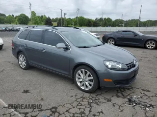2012 Volkswagen Jetta SportWagen TDI w/Sunroof & Nav with VIN 3VWPL7AJ0CM695407, listed as a Copart auction lot 56066644 with 118,706 mi miles and Salvage Title. Bid and sale history available at carsss.com. Image 4.