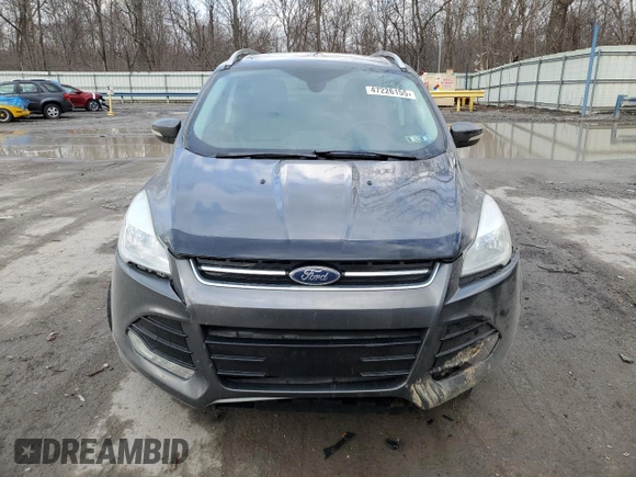 2015 Ford Escape Titanium with VIN 1FMCU9J97FUC41344, listed as a Copart auction lot 47226155 with 157,728 mi miles and Salvage Title. Bid and sale history available at carsss.com. Image 5.