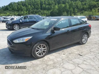 2018 Ford Focus SE with VIN 1FADP3F27JL207952, listed as a Copart auction lot 58707285 with 115,063 mi miles and Salvage title. Bid and sale history available at DreamBid. Image 1.
