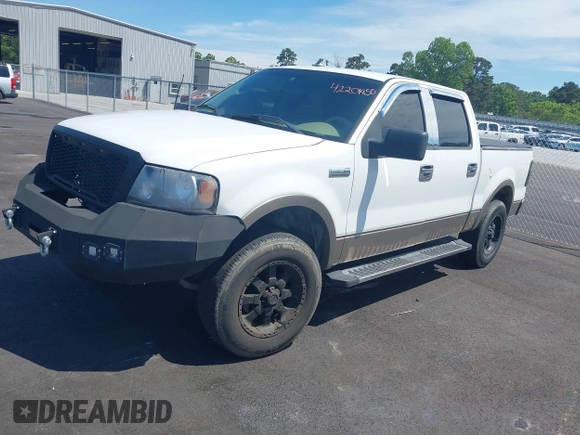 2006 Ford F-150 XLT with VIN 1FTPW12V96KD37873, listed as a IAAI auction lot 42201850 with 205,426 mi miles and . Bid and sale history available at DreamBid. Image 2.