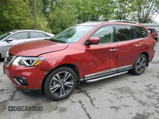 2017 Nissan Pathfinder Platinum с VIN 5N1DR2MM1HC653099, выставлен на аукционе Copart как лот 61211755 с пробегом 93 976 миль миль и Списание • Salvage title. История ставок и продаж доступна на DreamBid. Изображение 1.