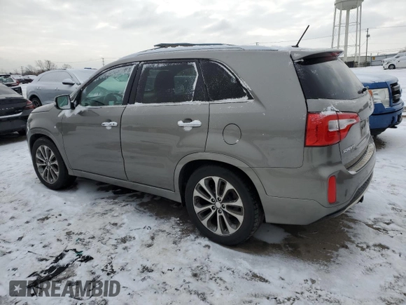 2015 Kia Sorento SX with VIN 5XYKW4A71FG578668, listed as a Copart auction lot 89396265 with 148,116 mi miles and Clean Title. Bid and sale history available at carsss.com. Image 2.