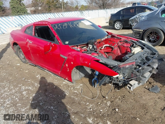 2010 Nissan GT-R Premium z VIN JN1AR5EF8AM231049, wystawiony jako IAAI lot #41834675 z przebiegiem Nie podano mil oraz . Historia ofert i sprzedaży dostępna na DreamBid. Obrazek 1.